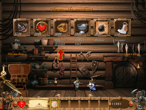 The Screenshot of Brave Dwarves 2 Deluxe