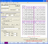 Main window of IBA Bingo Card Maker