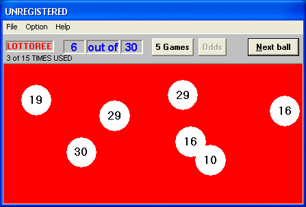 The Screenshot of Lottoree