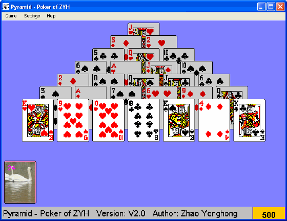 The screenshot of game
