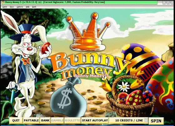 Main interface of Bunny Money