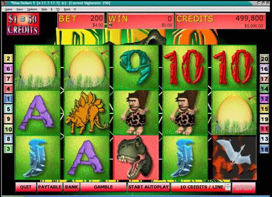 Screenshots of Dino Dollars - Main information