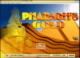 Main window of Pharaohs Gold