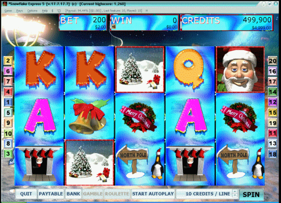 Screenshots of Snowflake Express - Main window