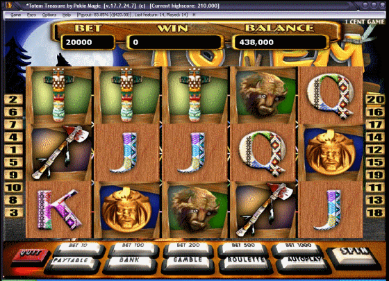 Screenshots of Totem Treasure - Main window