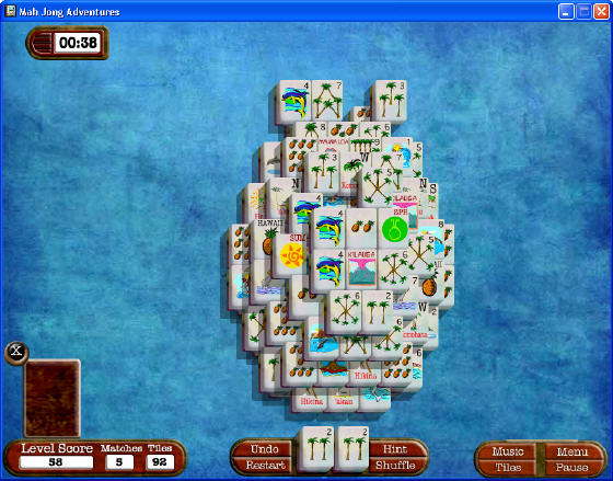 Screenshot of the Adventure Mode