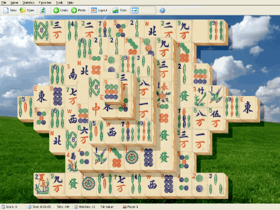 Play traditional MahJong-type games