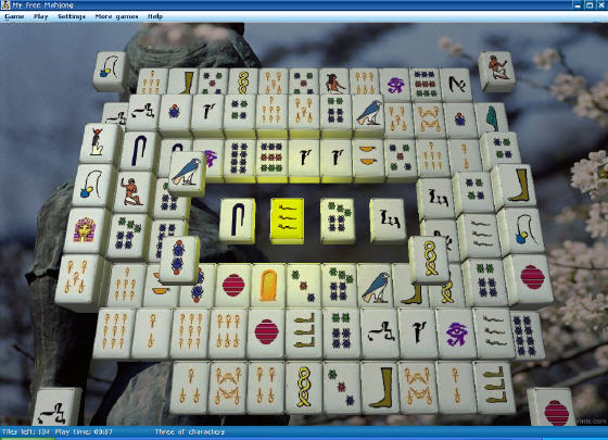 Screenshot of My Free Mahjong