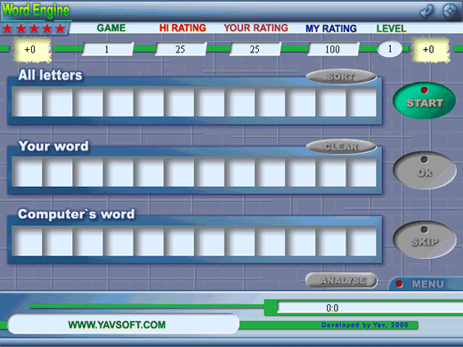 5 Star Word Engine - screenshot