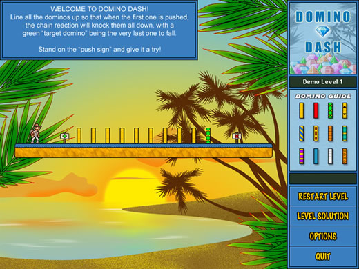 Domino Dash - screenshot