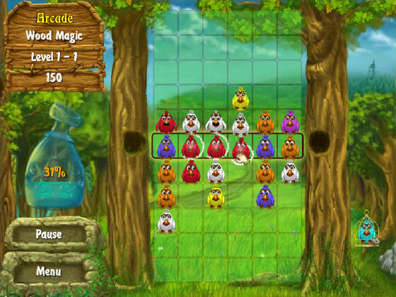 Game Screenshot of Fluff'em Up