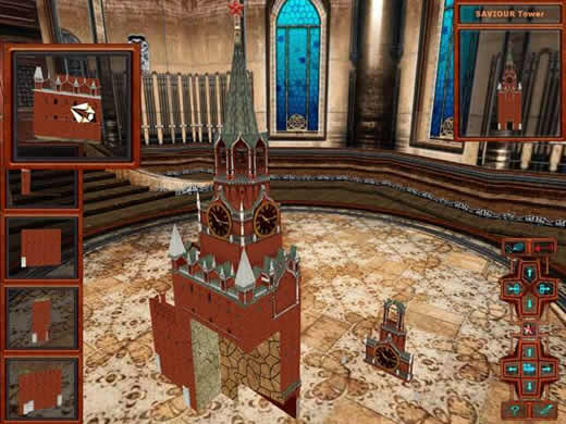 Kremlin Puzzle 3D - screenshot