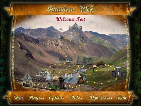 Rainbow Web action game: Rainbow Kingdom