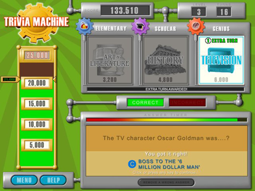 Trivia Machine - screenshot