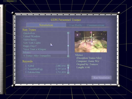 The Screenshot of Global Defense Network
