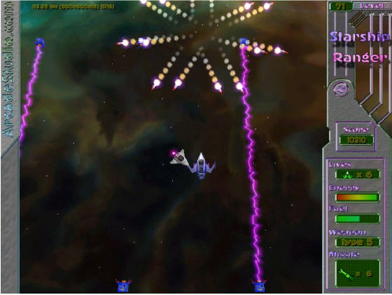 Beautiful screenshot of Starship Ranger