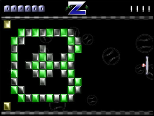 Screenshots of Z-Ball