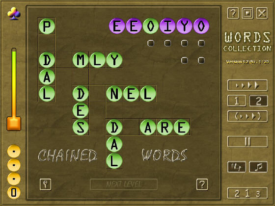 Screenshot of Word Games