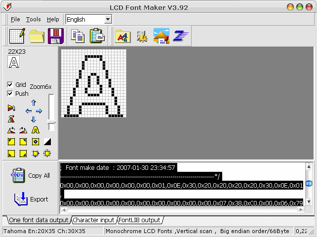 LCD Font Maker 3
