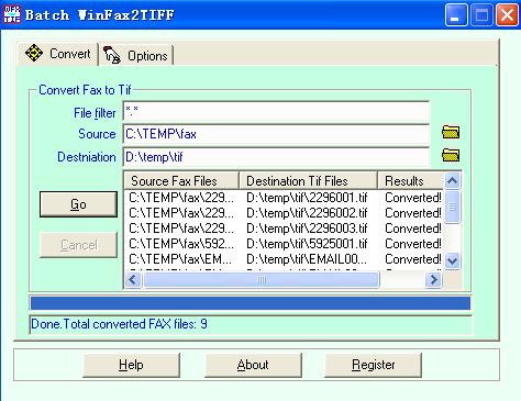 Batch WinFax2TIFF
