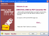 The Screenshot of DWG to PDF Converter MX