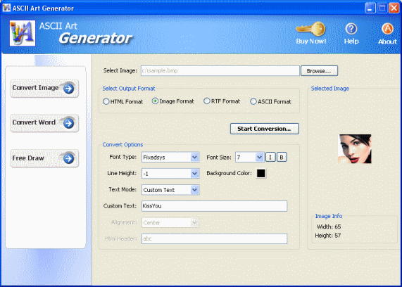 ASCII Art Generator