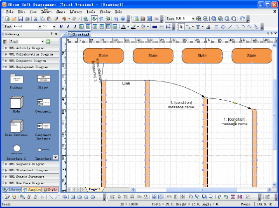 screenshot - EDraw Soft Diagrammer 