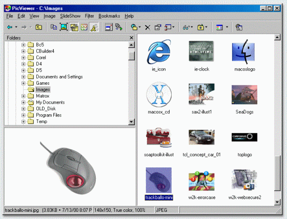 main window of PicViewer