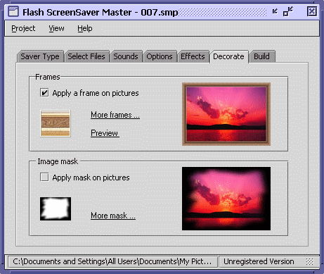Screenshots - Decorate