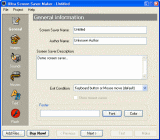 Screenshot - Ultra Screen Saver Maker
