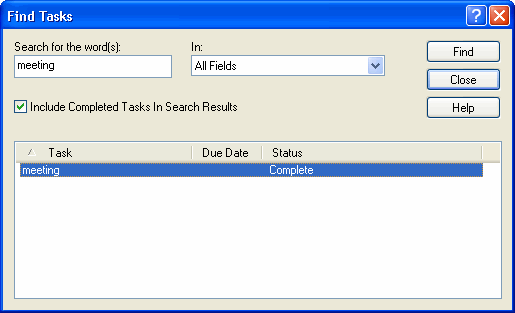 The Main window of Active To-Do List