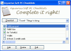 Aquarius Soft PC Checklists 1.2