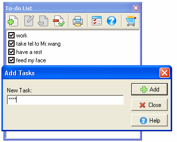 Screenshot - edit a task