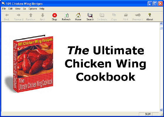 The Screenshot of 101 Chicken Wing Recipes