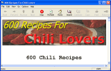 The Screenshot of 600 Recipes For Chili Lovers