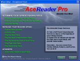 Startup Wizard Screen - AceReader Pro