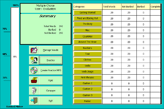 WordBanker English-German