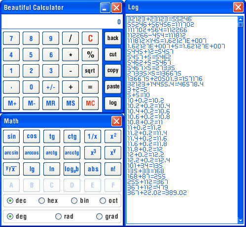 Beautiful Calculator