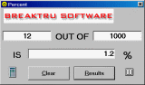 The Screenshot of Breaktru Percent