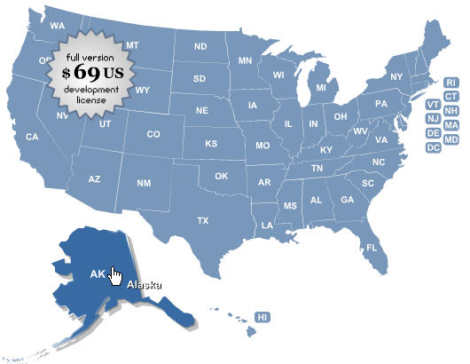 USA Locator screenshot
