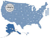USA Locator - Complete USA flash map