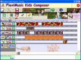 The Screenshot of FlexiMusic Kids Composer