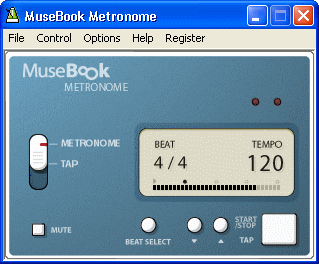 MuseBook Metronome screenshot