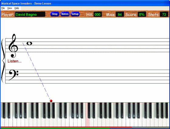 Musical Space Invaders