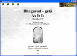 The Home Screen of Bhagavad gita As It Is (ebook)