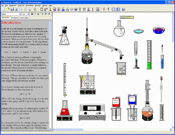 ChemLab Standard screenshot