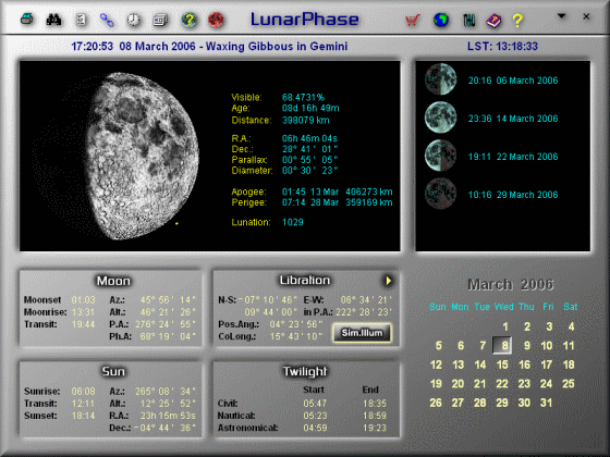 LunarPhase Pro screenshot