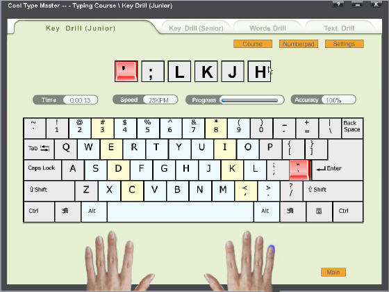 Learn typing courses