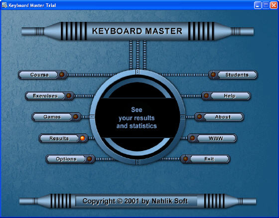 screenshot of Keyboard Master Typing Tutor