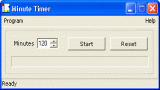 The Screenshot of Minute Timer